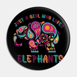 just a girl who loves elephants shirt funny elephant lover just a girl who loves cute elephant elephant art  elephant girl elephant lover gifts elephant design baby elephant animal Pin