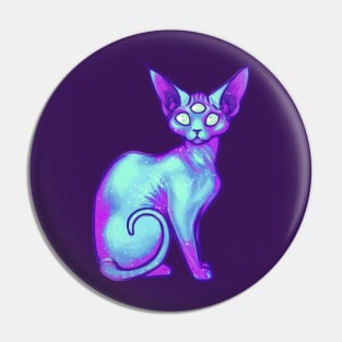 Galaxy Cat Pin