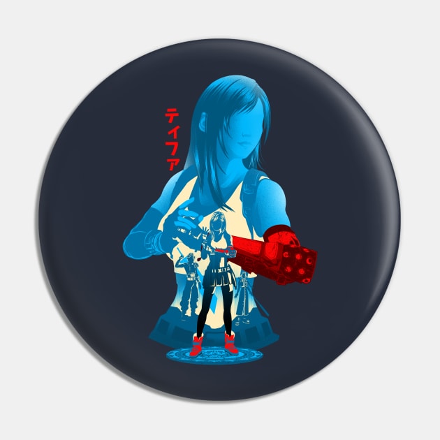 Childhood Friend Tifa Pin by HyperTwenty