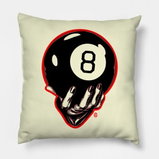 Vintage Magic 8 Ball Pillow