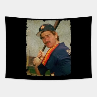 Dickie Thon in Houston Astros Tapestry