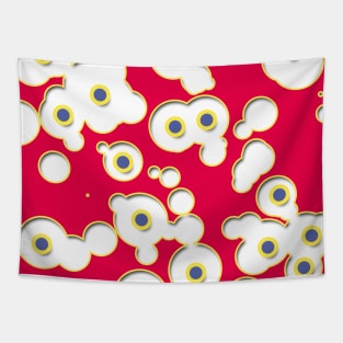 Bevelled circles Tapestry