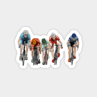 Racing bike race Magnet