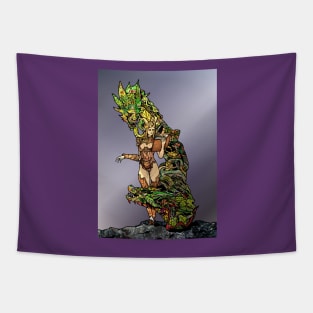 Dragon Girl Tapestry