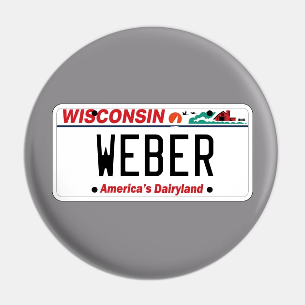 Wisconsin Weber grill vanity license plate Pin by zavod44