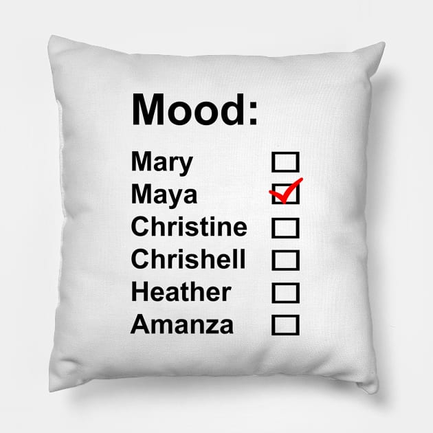 Selling Sunset - Mood Maya Pillow by babydollchic