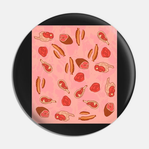 Meat lovers Pin by KO-of-the-self