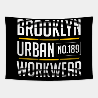 Brooklyn Urban Worker Tapestry