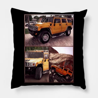 Hummer H2 Pillow