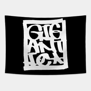 Gigantic W Tapestry