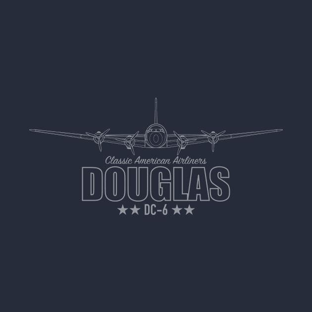 Douglas DC-6 by Tailgunnerstudios