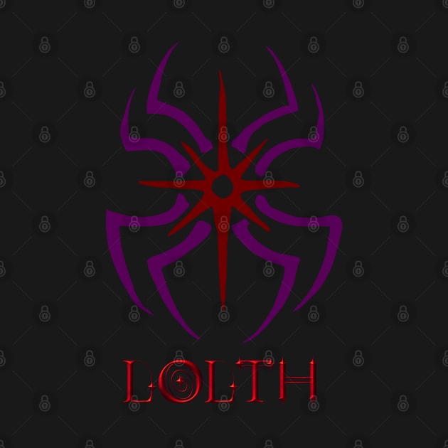 Symbol of Lolth DnD Goddess of Darkness and Drows. Baldurs gate 3. by MaxDeSanje 