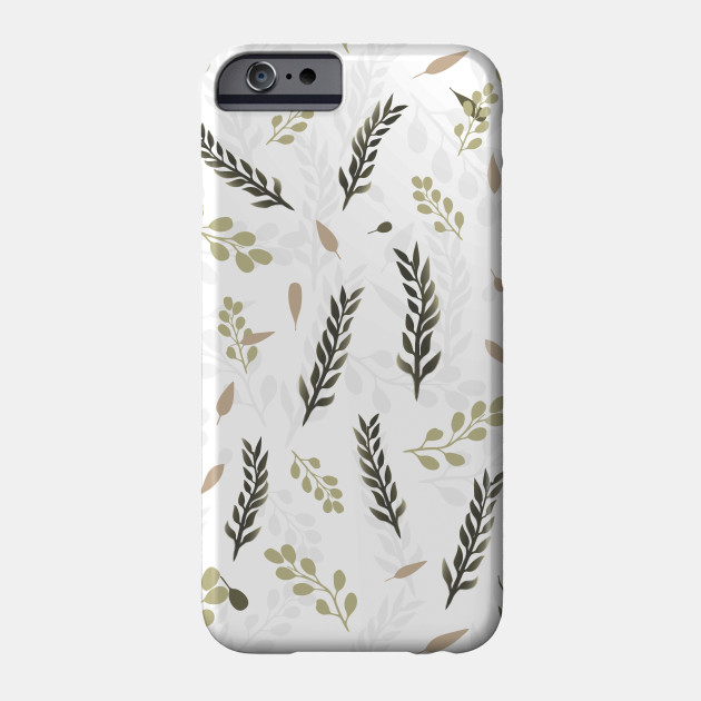 Olive Green Branches Falling Leaves Wallpaper Bright Olive