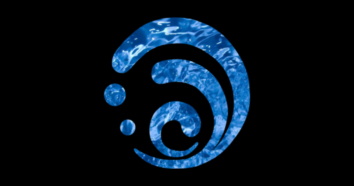 Genshin Impact Hydro Element Water Aesthetic Genshin Impact