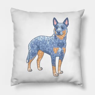 Blue Heeler Pillow