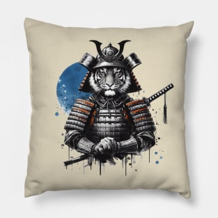 Lynx Samurai Pillow