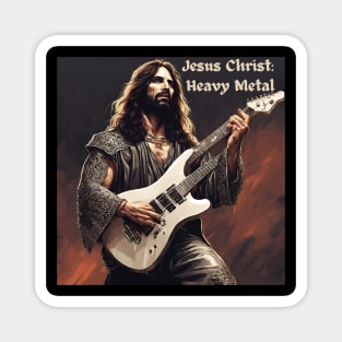 JESUS MEME - Jesus Christ Heavy Metal Superstar Magnet