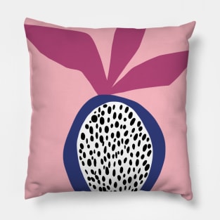 Abstract Dragonfruit Pillow