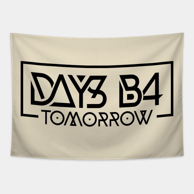 DB4T Logo 3 Tapestry by daysb4tomorrow