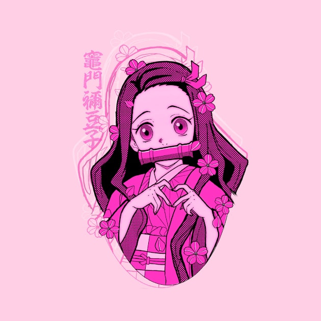 Nezuko love by Jocoric