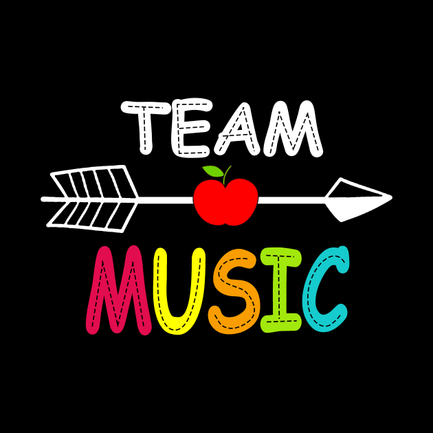 Team Music Teacher by ValentinkapngTee