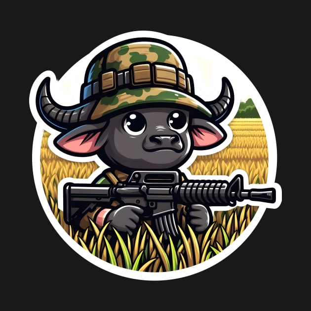 Tactical Buffalo by Rawlifegraphic