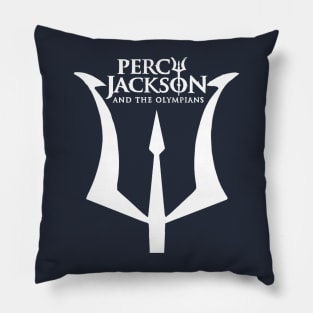 percy jackson Walker Scobell and the olympians series logo camp half blood t shirt Pillow