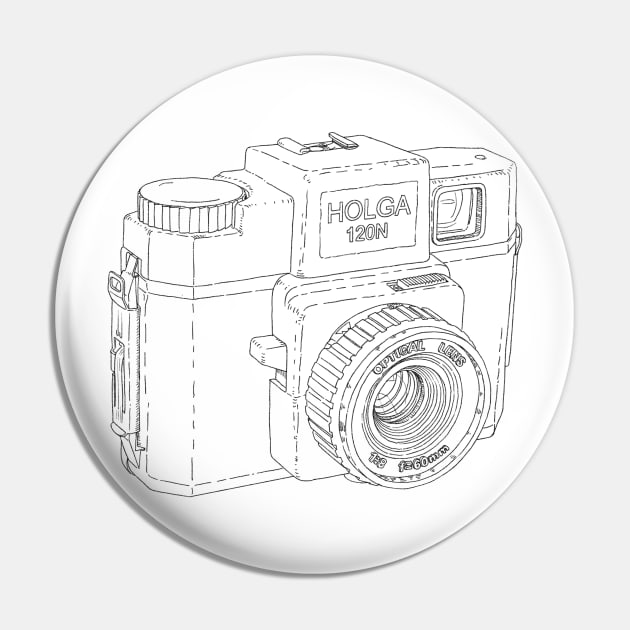 Holga Pin by TheCosmicTradingPost