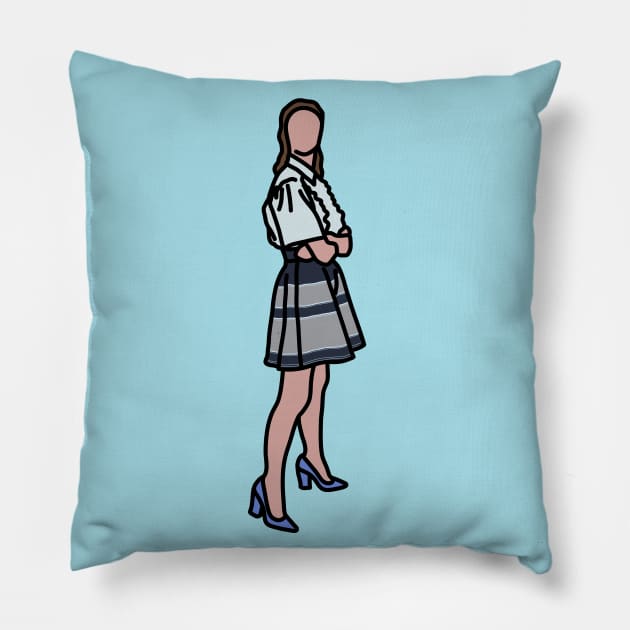 Thomasin McKenzie Pillow by Cleobule