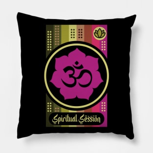 Spiritual Magenta Pillow