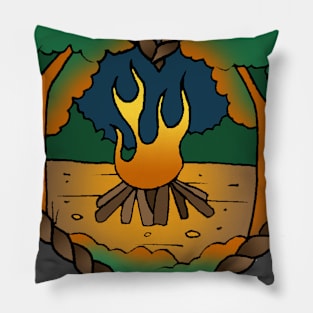 Campfire Pillow