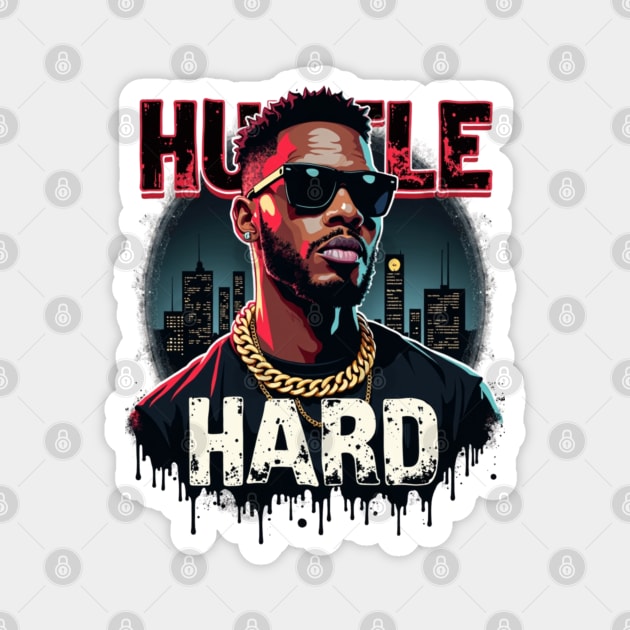 Street King: Bold Style and Urban Swagger Magnet by Steve