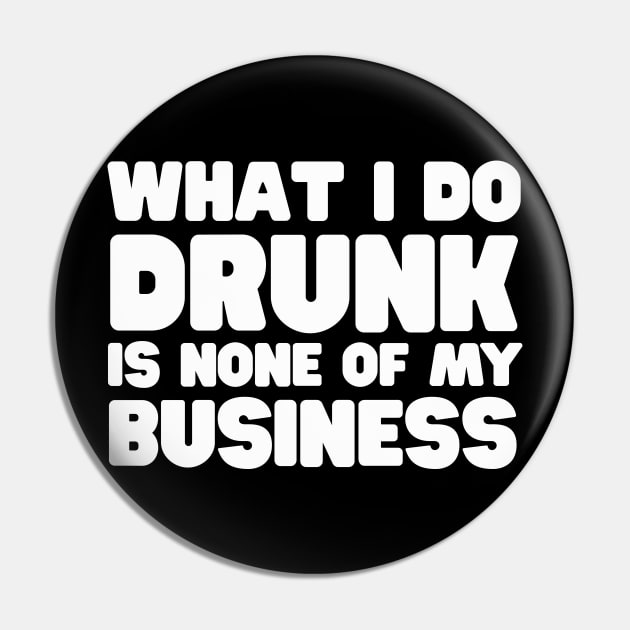 Drunk Business Pin by Portals