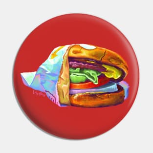 In-n-Out Cheeseburger Pin