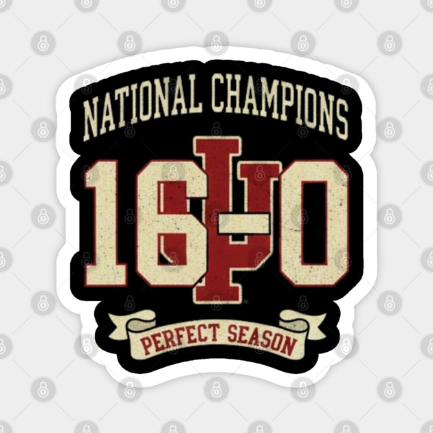 Iu-National-Champions Magnet by dtr_art