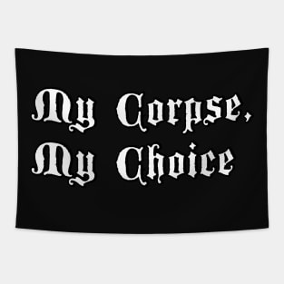 Coffin, Cremation, or Casket oh my! Tapestry