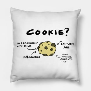 A Cute Cookie Pillow