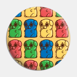 Gummy Puglie Pin