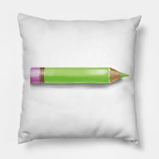 Light Green Pencil Pillow