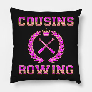 Cousins Beach Rowing Crew real estate Pillow