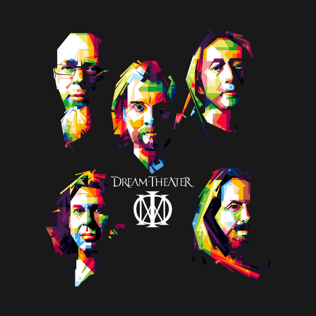 Dream Theater In Pop Art by dsatrio99