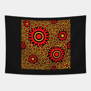 Awesome Aboriginal Dot Art Tapestry