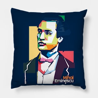 Mihai Eminescu Pillow