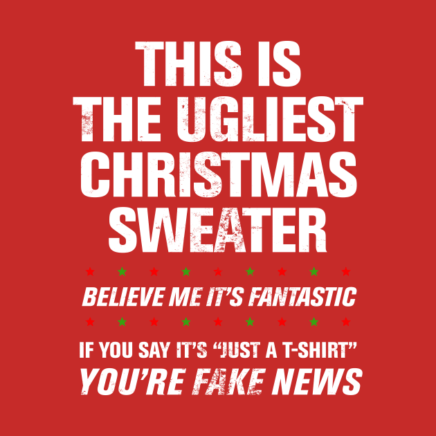 Donald Trump Ugly Christmas Sweater Best Fantastic by ClothedCircuit