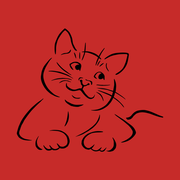 Funny Cat Design by hldesign