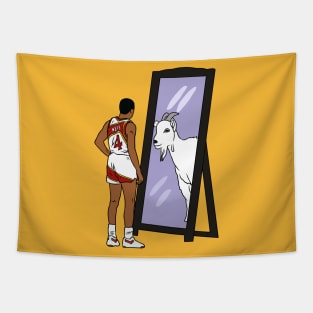 Spud Webb Mirror GOAT Tapestry