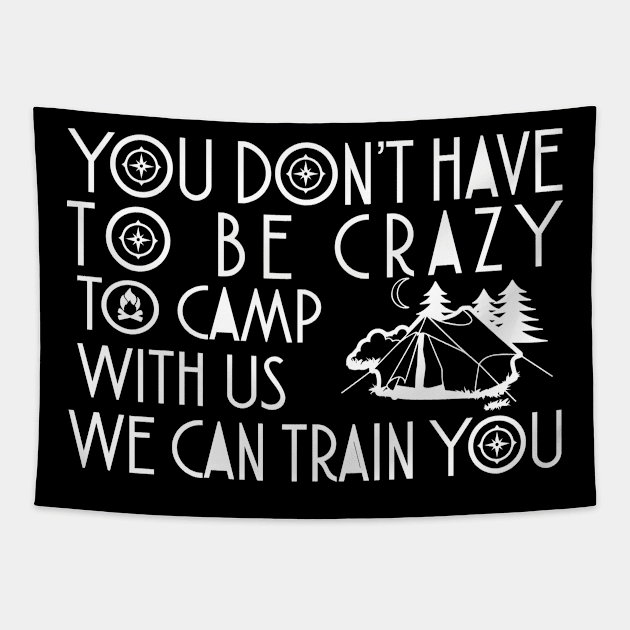 camping Tapestry by UniqueWorld