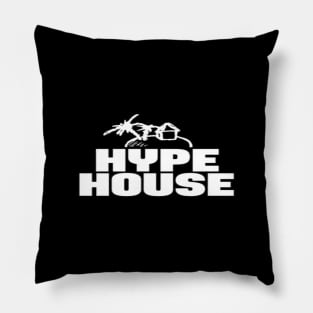 Hype House Black Design Pillow