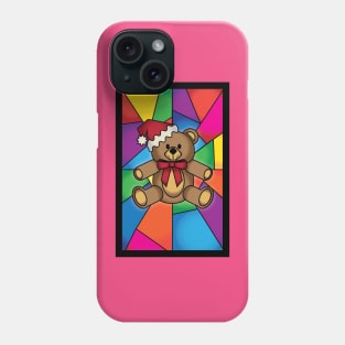 Stained Glass Bear Phone Case