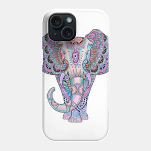 Mandala Elephant indigo Phone Case